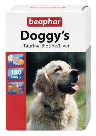 Beaphar Doggy`S Mix 180 szt/117g, przysmak witaminowy dla psa